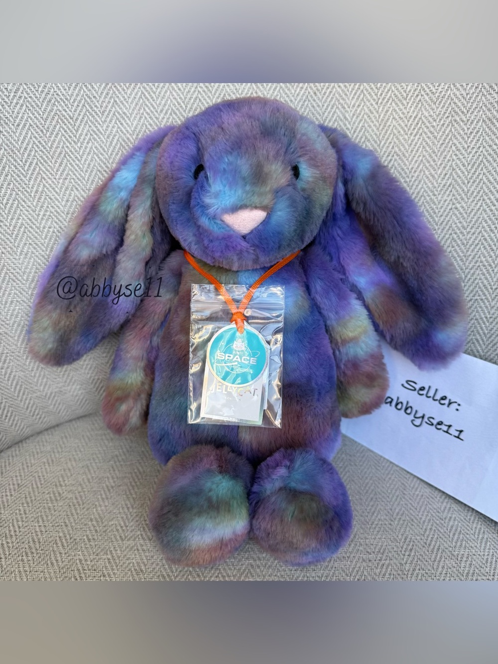 Jellycat Zodihop Luxe Bunny - Authentic - Brand New With Tags - Fast Ship